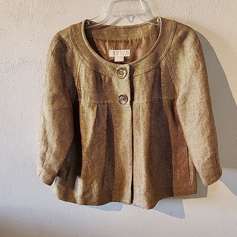 MICHAEL Michael Kors Gold Blazer